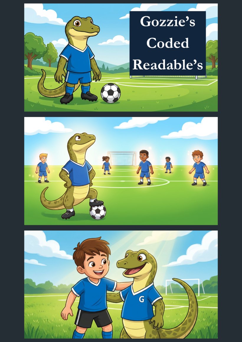 Gozzie's Soccer Readers — cover