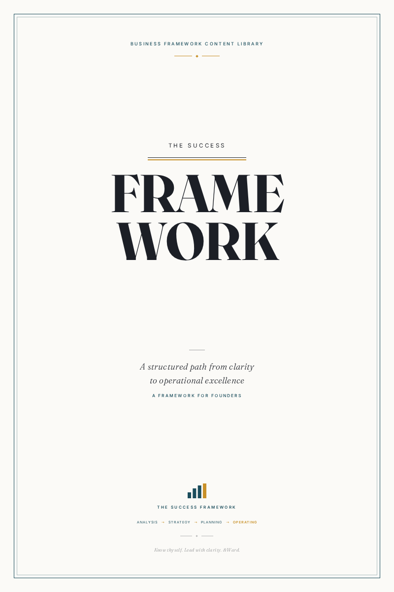 The Success Framework — cover