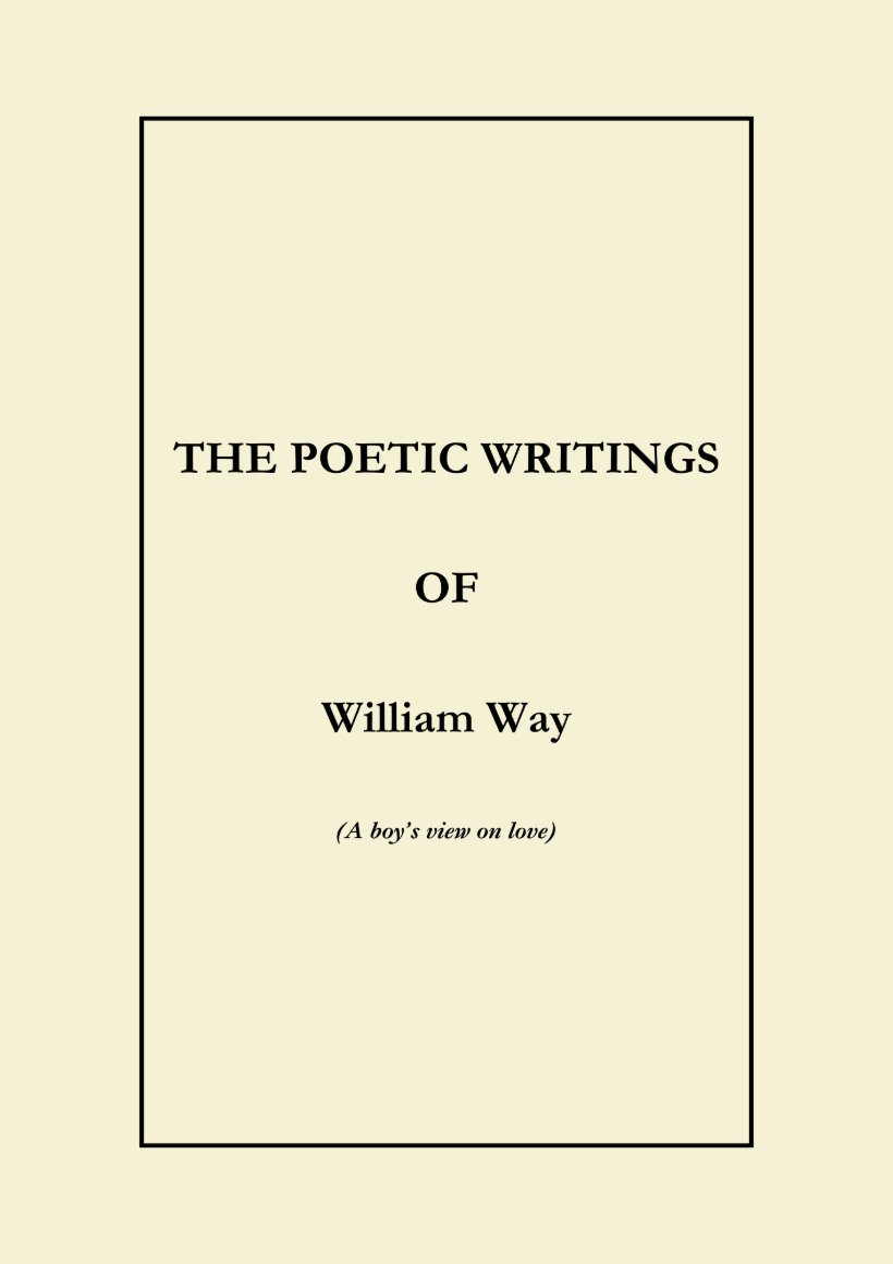 The Poetic Writings of William Way — cover